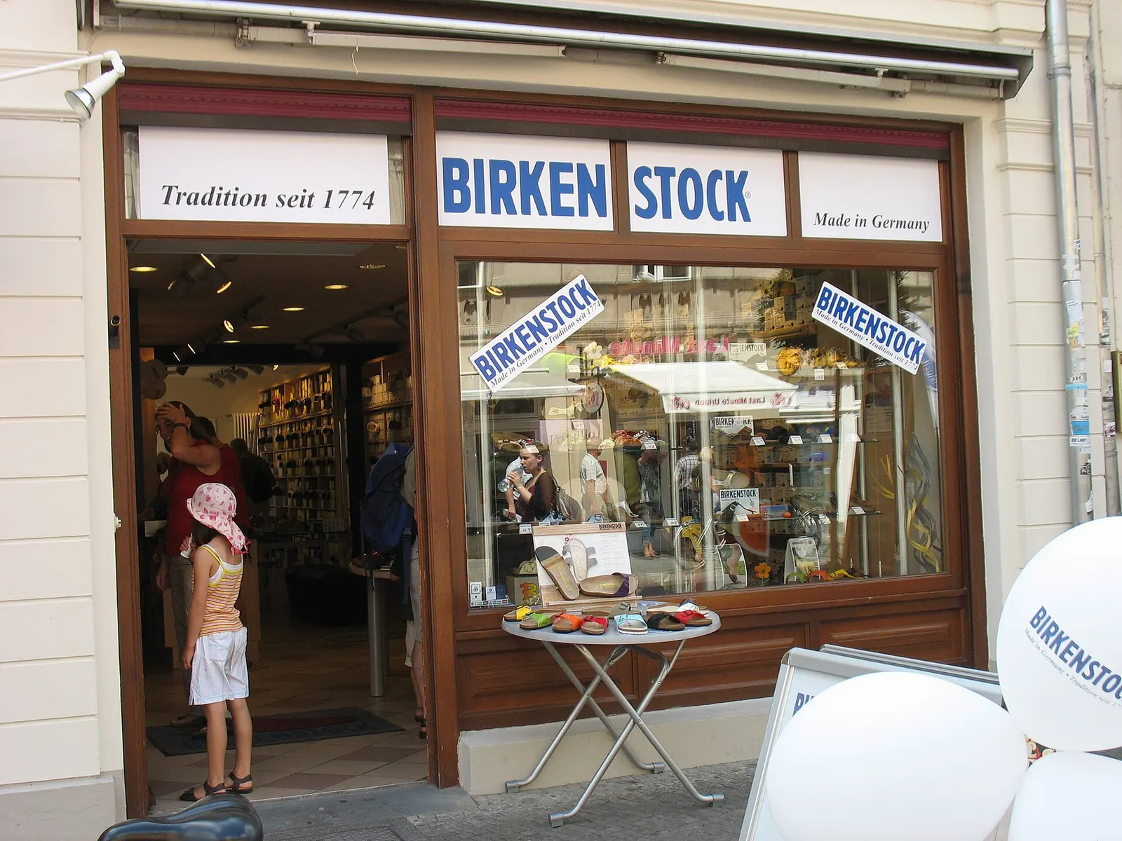 Birkenstock shop at Potsdam (Germany)