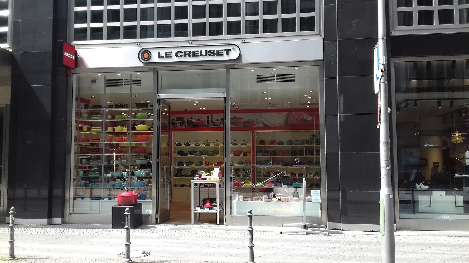 Le Creuset shop in Berlin, Germany