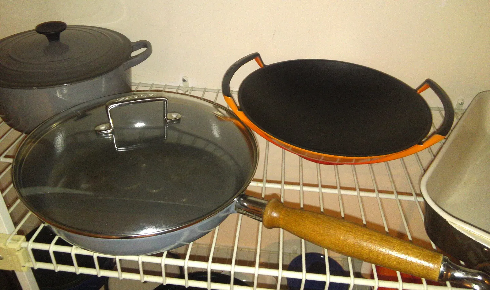 Le Creuset enameled cast iron cookware
