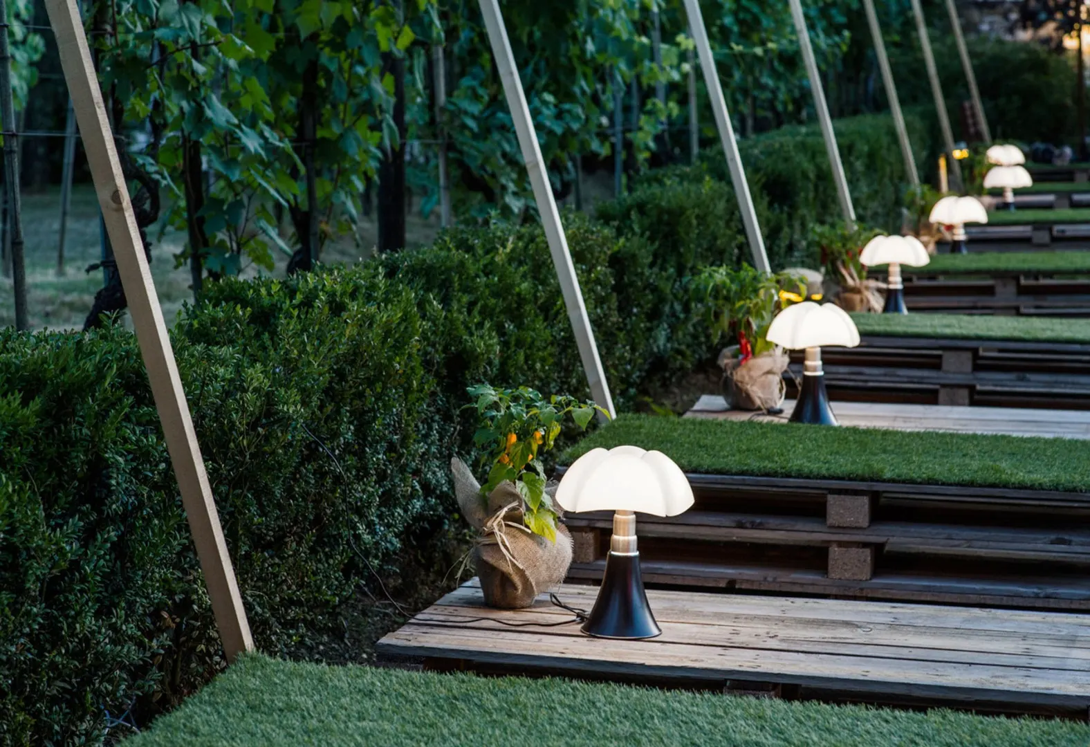 La lampe Pipistrello